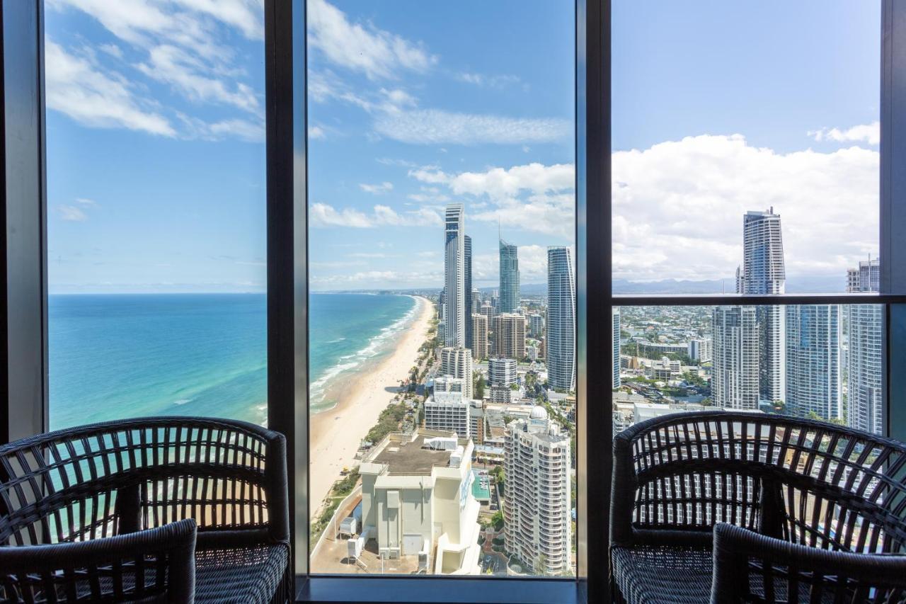 Sea View Beachfront Apartment In Surfers Голд-Кост Экстерьер фото